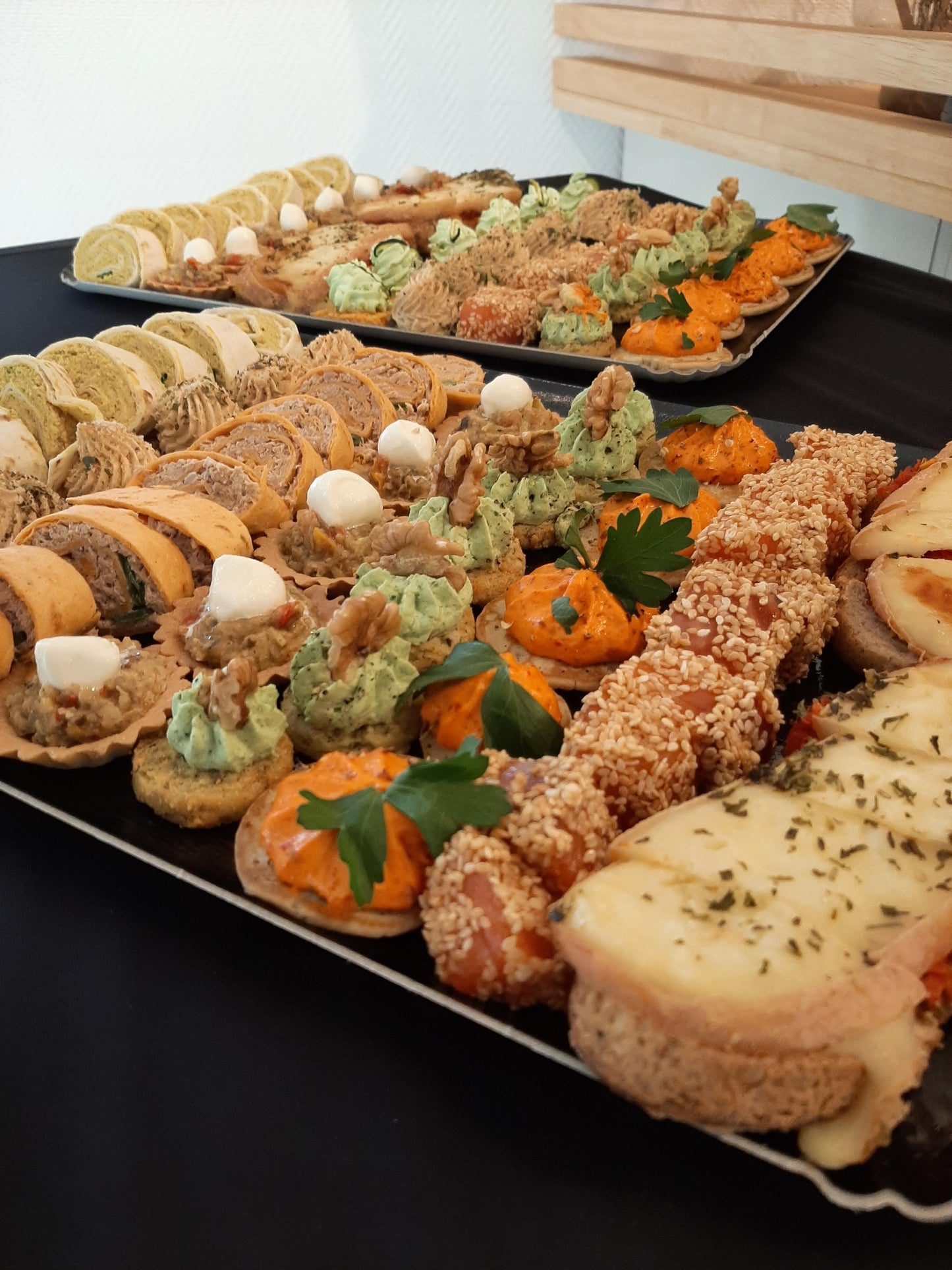 Les pièces gourmandes salées