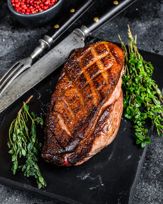 Magret de canard fumé maison