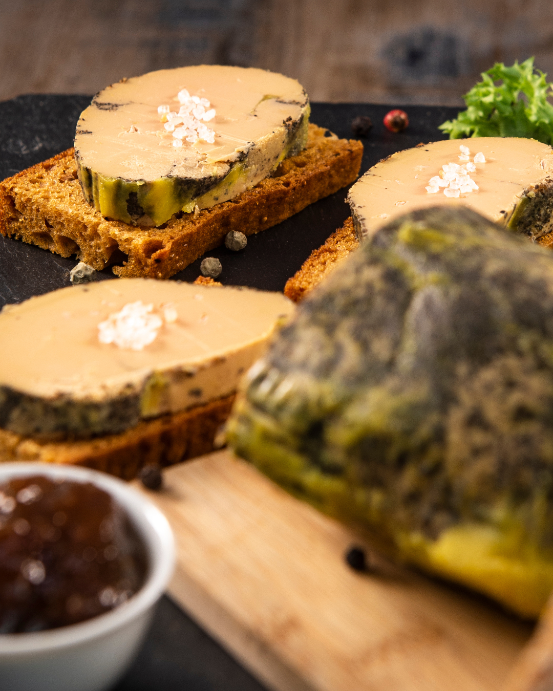 Foie gras de canard maison 100% lobe français (100 g)