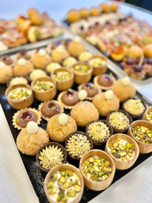Les pièces gourmandises sucrées